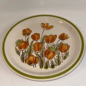 JAPAN Meadowbrook Ironstone 12" Dinner Plate & FREE 10.5" Plate